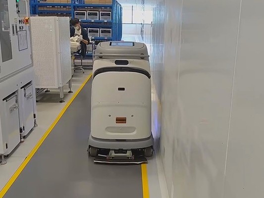 坦力無(wú)人洗地機(jī)器人，讓機(jī)加工車(chē)間清潔 “嗨” 起來(lái)